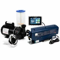 Serviceable hot tub equipment and components